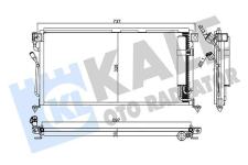 KLIMA RADYATORU KONDENSER MITSUBISHI LANCER VI - KALE 357840