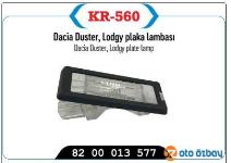 PLAKA LAMBASI MGN III-FLUENCE-SCENIC II-CAPTUR- - KAYA KR560
