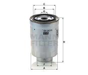 YAKIT FILTRESI SENSORLU TIP CANTER FE511 H1 - MANN WK940/16X