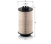 YAKIT FILTRESI MAN TGL 12.180 D0834 05- TGX T - MANN PU1059X