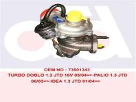 TURBO SARJ FIAT ALBEA-DOBLO-PALIO 1.3 03-1 - KKK 54359880005