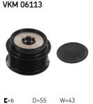 ALTERNATOR KASNAGI . JAPON COROLLA E15  CORO - SKF VKM 06113