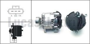 Alternator 12v 120a Focus 1.8tddi 98-05 Connect 1.8tdci 02-1 - LUCAS LEA0632