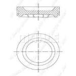 PISTON SEGMAN SAXO XSARA ZX P106 P306  - MAHLE 031PI00088100