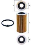 YAG FILTRESI PASSAT-JETTA III-GOLF V-TOLEDO I - MAHLE OX379D