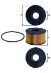 YAG FILTRESI MONDEO III V184 2.0TDCI 90PS 00- - MAHLE OX191D