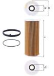 YAG FILTRESI E32HD184 VW TOUAREG-A4-A5-A6-CAY - MAHLE OX381D