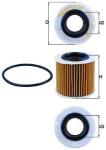 YAG FILTRESI E37HD84/L339 VW POLO-CORDOBA-FAB - MAHLE OX360D