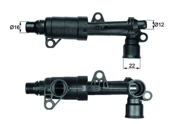 TERMOSTAT YAG SOGU.  BMW M62/E38-E39 - MAHLE TO1186