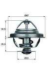 Termostat Bmw 3 E36 80c - MAHLE TX27.80D
