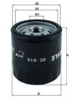 Yag Filtresi Fiat Freemont-alfa Giulia/jeep Cherooke-compass - MAHLE OC614