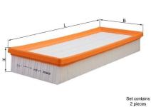 Hava Filtresi Mercedes M273 W203 S203 Cl203 W204 C209 C219 W - MAHLE LX804.S