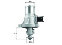 Termostat Komple 105c Alfa Romeo 159 1.8 05-11.Fiat Croma 1. - MAHLE TM41105