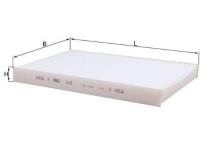 POLEN FILTRESI A4 A6 1.8 1.8T 2.0 2.0TDI 2.4 2. - MAHLE LA93