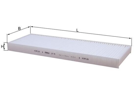 POLEN FILTRESI E905LI/AH119 KARBONSUZ VW PASSAT - MAHLE LA45