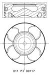 PISTON SEGMAN STANDART 0.20 KISA FIORI - MAHLE 011PI00117010