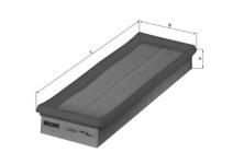 HAVA FILTRESI MEGANE SCENIC I CLIO II KANGOO - MAHLE LX704/1