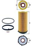 YAG FILTRESI BMW N57 E90 E92 E93 F10 F01 F07  - MAHLE OX560D