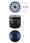 Yag Filtresi Fiat M 131-lada/skoda/favorit 1600 88-4343597 - MAHLE OC383