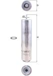 YAKIT FILTRESI BMW E81 E82 E87 E88 E90 E46  - MAHLE KL169.4D