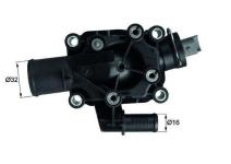 TERMOSTAT 89 BERLINGO 1.6 16V 04/08- C2 C3 C - MAHLE TI21089