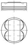 MOTOR PISTON SEGMAN STD PALIO-MAREA-BRAVA-BR - MAHLE 0093200