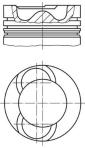 Pistonsegman Komple-050 Vw Crafter 06-16 Bjk - MAHLE 0281902