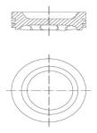 PISTON SEGMAN SAXO XSARA ZX P106 P306 P206 T - MAHLE 0318801