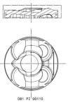 PISTON SEGMAN STD 77.00mm BMW N13 B16  - MAHLE 081PI00110000