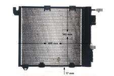 KONDANSER OPEL ASTRA G ZAFIRA A - MAHLE AC349000S