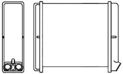 KALORIFER RADYATORU ASTRA F-CALIBRA A-VECT - MAHLE AH170000S