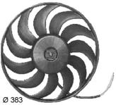 Fan Motoru-383 Mm 400w Audi A6 05-11 8ew351034-781 - MAHLE CFF133000S