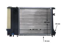 Motor Su Radyatoru Bmw M40 E30 Klimasiz - MAHLE CR483000S