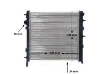 Su Radyatoru Peugeot 207 1.4/citroen C2/c3 1.4 1.4 16v 1.6 1 - MAHLE CR556002S