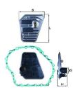 SANZUMAN YAG FILTRESI 105704 VW A4-A6 BM 00-  - MAHLE HX167D