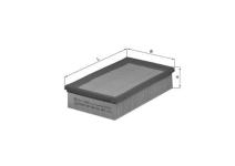 HAVA FILTRESI BMW E28 E30 E32 E34 E36 - MAHLE LX105