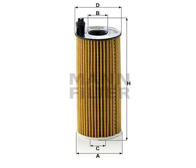 Yag Filtresi Bmw F10 F20 F30 F32 F34 F36 F01 F07 E90 F22 E84 - MANN HU6004.X