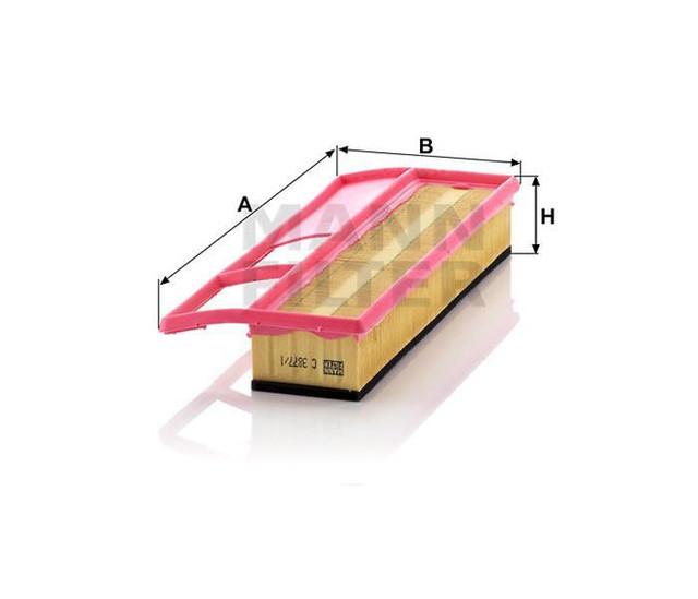 HAVA FILTRESI DOBLO 04- -ALBEA 03- -FIORINO 0 - MANN C3877.1