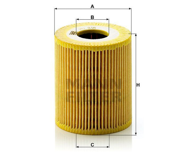 Yag Filtresi Bmw M57 D30 E46 E39 E38 E53 306d1 Rover Range 3 - MANN HU818.X
