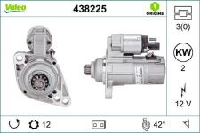 MARS MOTORU 12V 12DIS 2.0KW 1.6TDI CADDY IV 1 - VALEO 438225