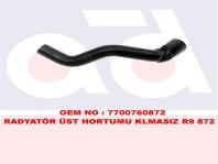 Radyator Ust Hortumu Klmasiz R9 872 - MASTER 1271