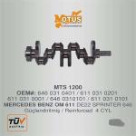 KRANK MILI OM611. OM646. DE22. EURO 3. EURO 4.  - MOTUS 1200
