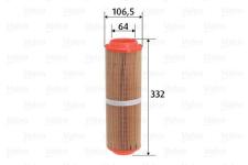 HAVA FILTRESI A CLASS W168 A160-A170 98-04 -  - VALEO 585757