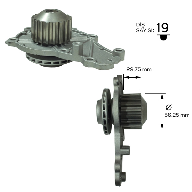 Devirdaim Partner Tepee-berlingo-207-307-407-c3-c4-c5-focus- - NETEX WP 30938