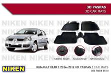 Renault Clio 3 2006-2012 3d Paspas - NIKEN 006RN080501