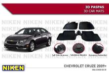 Chevrolet Cruze 2009-3d Havuzlu Paspas - NIKEN 006CH050501