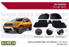 Dacia Duster 2010-3d Havuzlu Paspas - NIKEN 006DC020501