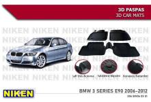 Bmw 3 Serisi E90 2006-2012 3d Havuzlu Paspas - NIKEN 006BW060501