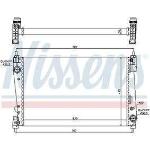 Motor Su Radyator Punto Bravo 1.3jtd/1.7cdti Doblo İii 1.6d/ - NISSENS 61916