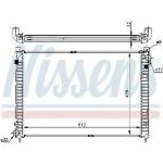 Motor Su Radyatoru Land Rover Freelander 1.8 Mekanik/otomati - NISSENS 64301A